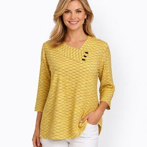 Stretchy Jersey Top Size Medium Popover seven forty two